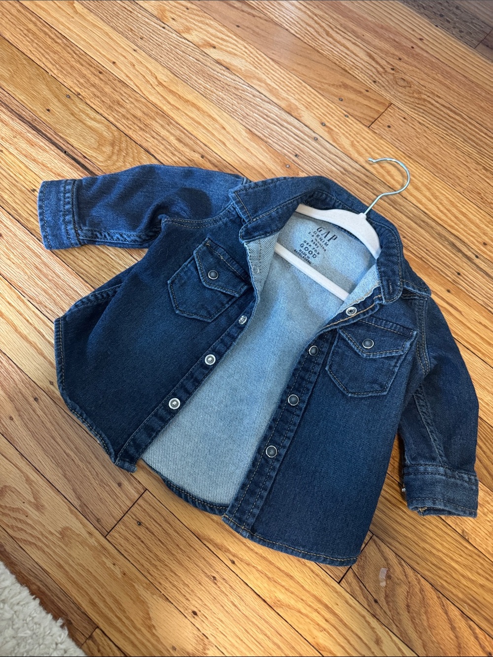 GAP Dark Blue Baby Denim Jacket
